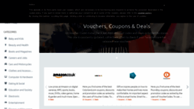 What Vouchercodes.eu.com website looked like in 2019 (5 years ago)