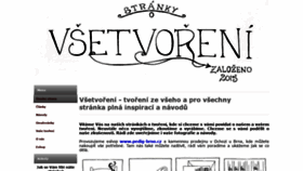 What Vsetvoreni.cz website looked like in 2019 (5 years ago)