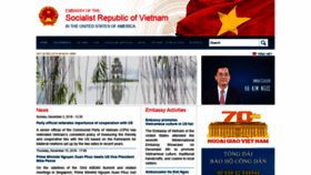What Vietnamembassy-usa.org website looked like in 2019 (5 years ago)