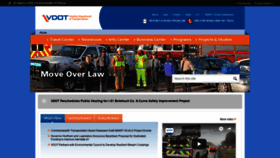 What Virginiadot.org website looked like in 2019 (5 years ago)