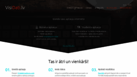 What Visidati.lv website looked like in 2019 (5 years ago)