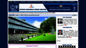 What Vssc.gov.in website looked like in 2019 (5 years ago)