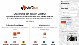 What Vietiso.com website looked like in 2019 (5 years ago)