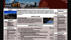 What Vttour.fr website looked like in 2019 (5 years ago)