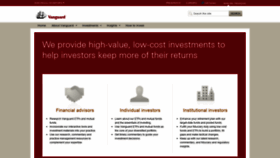 What Vanguardcanada.ca website looked like in 2019 (7 years ago)