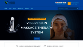 What Vissbeauty.com website looked like in 2019 (5 years ago)