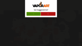 What Vaporart.it website looked like in 2019 (5 years ago)