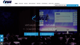 What Virtualworkplaceevolution.de website looked like in 2019 (5 years ago)