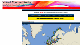 What Vesselmarinefinder.com website looked like in 2019 (5 years ago)