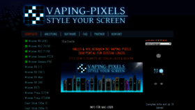 What Vaping-pixels.com website looked like in 2019 (5 years ago)