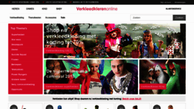 What Verkleedklerenonline.nl website looked like in 2019 (5 years ago)