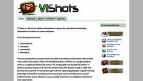What Vishots.com website looked like in 2019 (5 years ago)