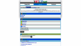 What Vietup.net website looked like in 2019 (5 years ago)