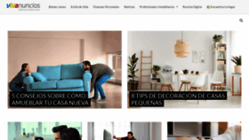 What Vivablog.com.mx website looked like in 2019 (6 years ago)