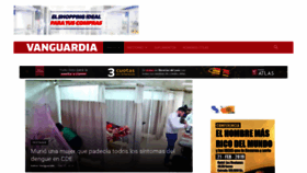 What Vanguardia.com.py website looked like in 2019 (7 years ago)