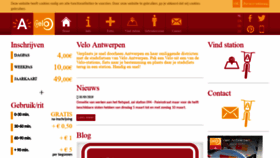 What Velo-antwerpen.be website looked like in 2019 (5 years ago)