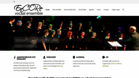 What Vocaalensembleencore.com website looked like in 2019 (5 years ago)