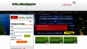 What Viabariloche.com.ar website looked like in 2019 (5 years ago)