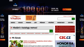 What Vitalion.cz website looked like in 2019 (5 years ago)