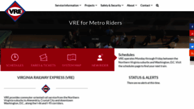 What Vre.org website looked like in 2019 (5 years ago)