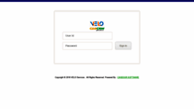 What Velo.cancrm.in website looked like in 2019 (5 years ago)