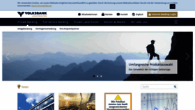 What Volksbank.li website looked like in 2019 (5 years ago)