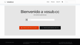 What Vosub.cc website looked like in 2019 (6 years ago)