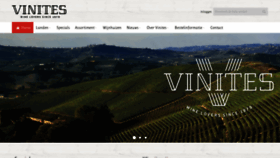 What Vinites.com website looked like in 2019 (5 years ago)