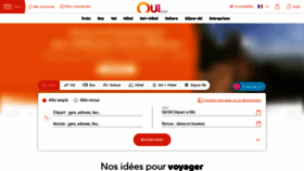 What Voyages-sncf.com website looked like in 2019 (5 years ago)