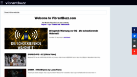 What Vibrantbuzz.com website looked like in 2019 (5 years ago)