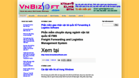 What Vnbizsoft.com website looked like in 2019 (5 years ago)