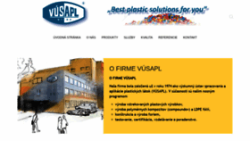 What Vusapl.sk website looked like in 2019 (5 years ago)