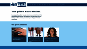 What Voteks.org website looked like in 2019 (6 years ago)