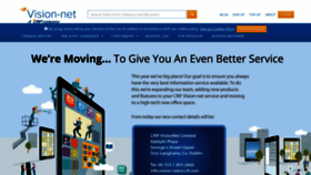 What Vision-net.ie website looked like in 2019 (6 years ago)
