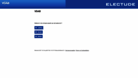 What Vdab.electude.eu website looked like in 2019 (5 years ago)