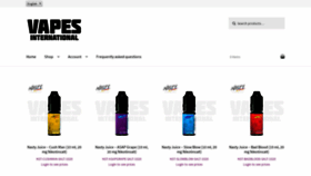 What Vapesint.com website looked like in 2019 (5 years ago)