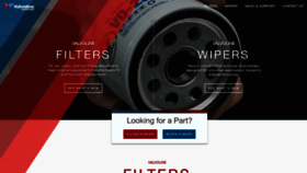 What Valvolinefilters.com website looked like in 2019 (5 years ago)