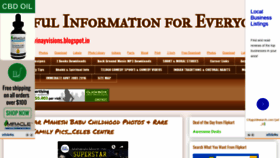 What Vinayvisions.blogspot.in website looked like in 2019 (4 years ago)
