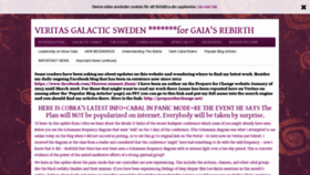 What Veritasgalacticsweden.net website looked like in 2019 (5 years ago)