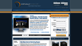 What Virtuallyshow.com website looked like in 2019 (5 years ago)