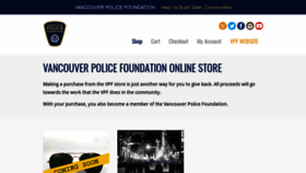 What Vancouverpolicefoundationstore.com website looked like in 2019 (5 years ago)