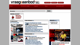 What Vraagenaanbod.com website looked like in 2019 (5 years ago)