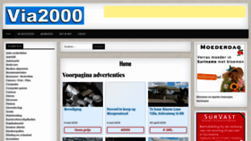 What Via2000.sr website looked like in 2019 (4 years ago)