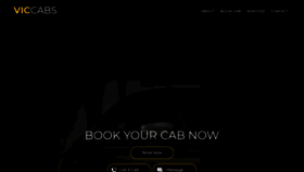 What Viccabs.com.au website looked like in 2019 (5 years ago)