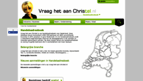 What Vraag-het-aan-christel.nl website looked like in 2019 (4 years ago)