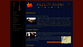 What Villages-dogons.org website looked like in 2019 (4 years ago)