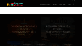 What Verprogramasonline.com website looked like in 2019 (4 years ago)