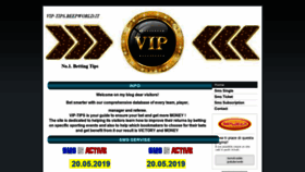 What Vip-tips.beepworld.it website looked like in 2019 (4 years ago)