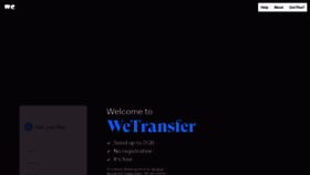 What Vice.wetransfer.com website looked like in 2019 (4 years ago)