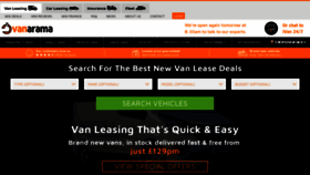 What Vanarama.co.uk website looked like in 2019 (4 years ago)